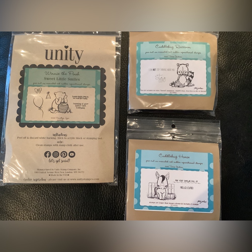 Lot #2 Unity Stamp Company Stamps--NIP